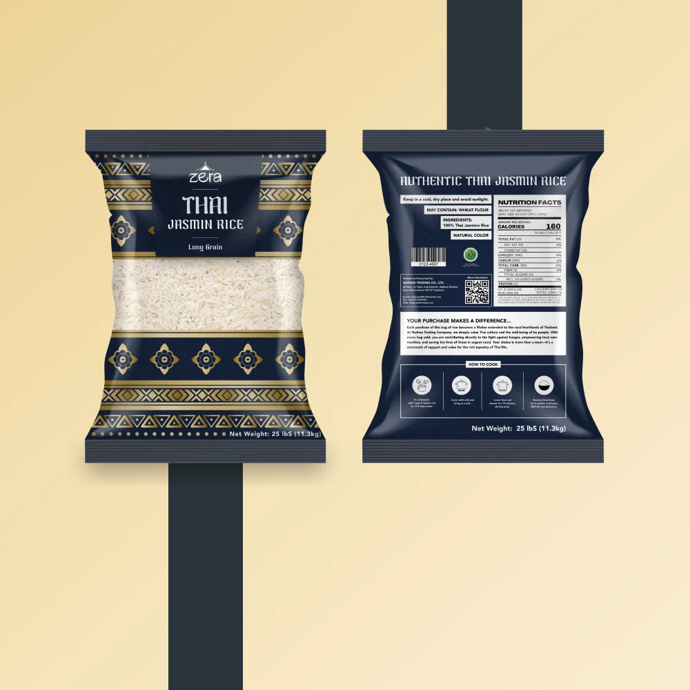 Zeragrains packaging project