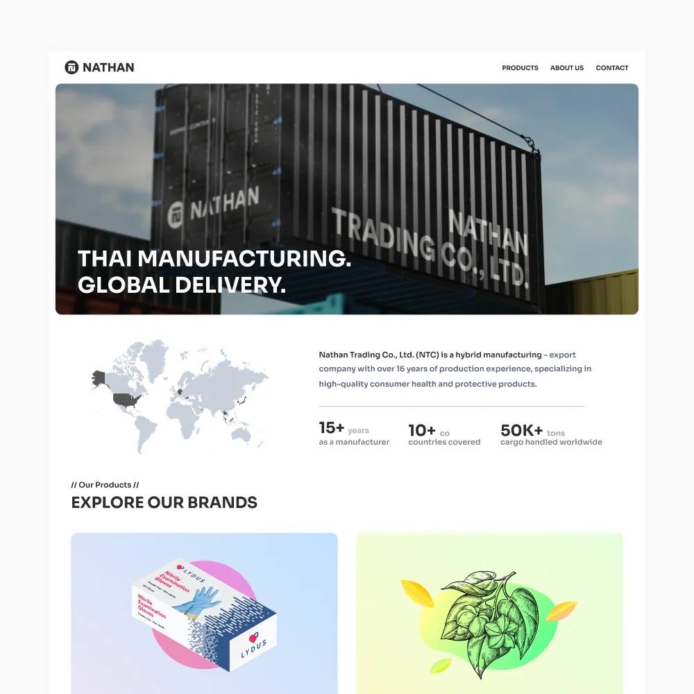 Nathan Trading website project