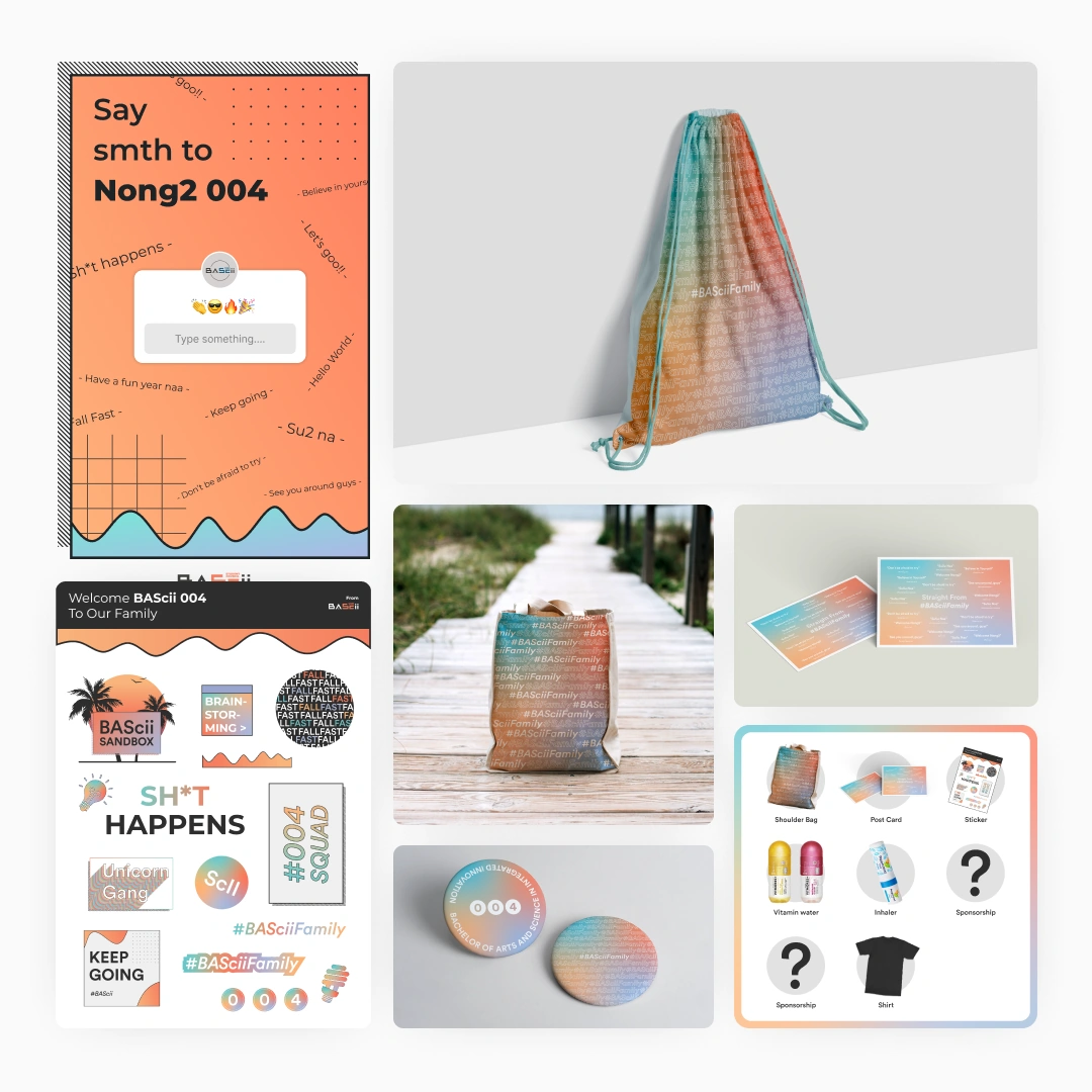 Event merchandise design