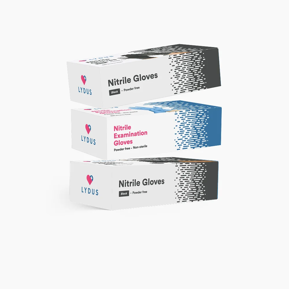 LYDUS gloves packaging project